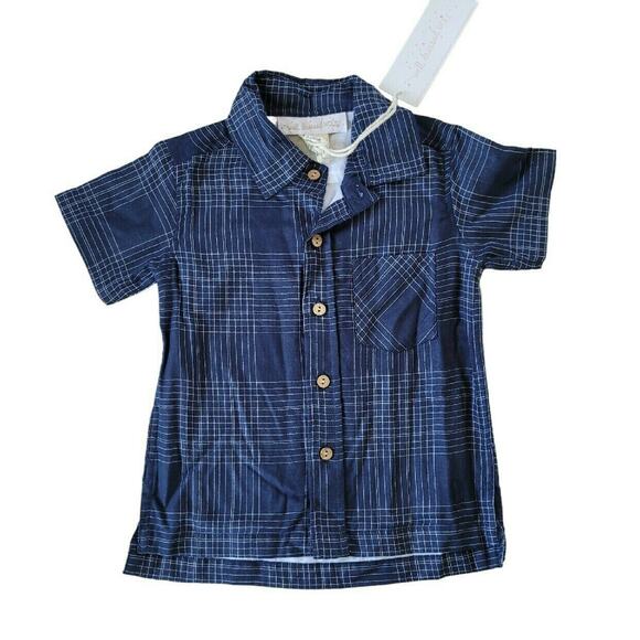 Well Dressed Wolf Boy's Blue Shirt
